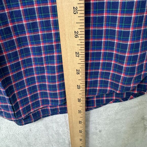 Ralph Lauren Classic Fit Shirt Mens XL Plaid Long Sleeve Cotton Oxford Preppy - Picture 13 of 13